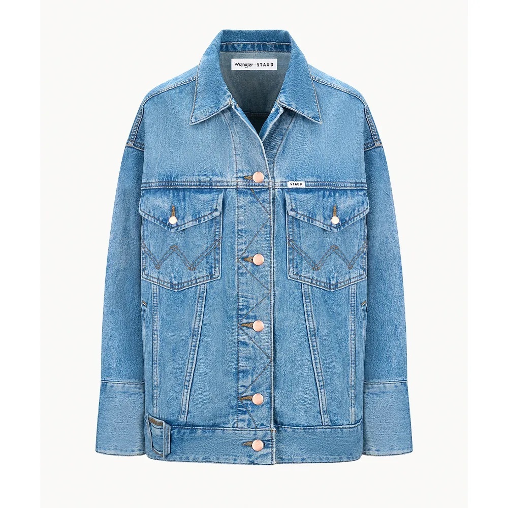 Staud x Wrangler - The Biggest Jean Jacket - L/XL